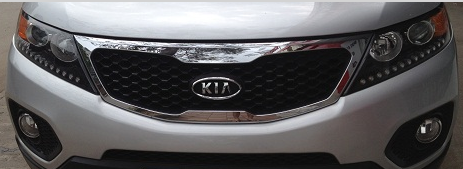 Độ đèn led kiểu audi Kia Sorento