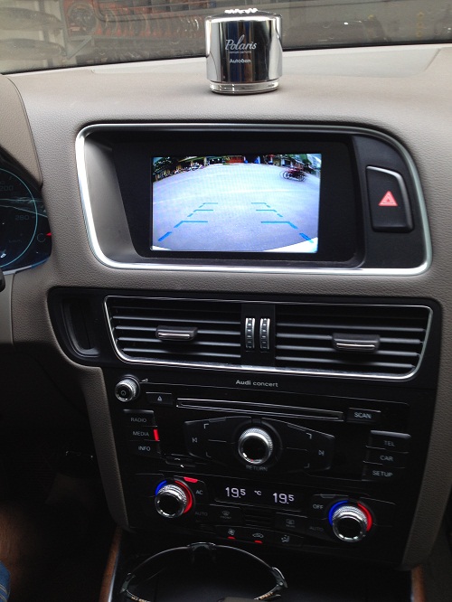 Lắp camera Audi Q5 2013